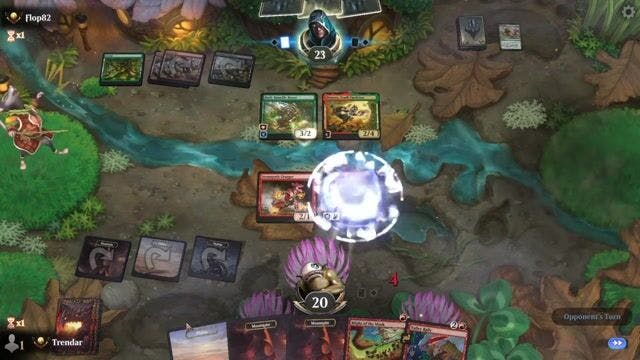 Watch MTG Arena Video Replay - BRW by Trendar VS GR by Flop82 - Quick Draft Ranked