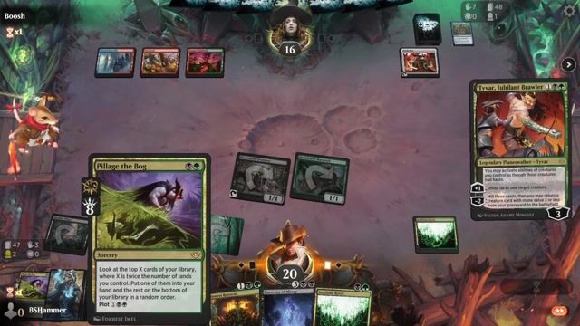 Watch MTG Arena Video Replay - Golgari Roots by BSHammer VS Rogue by Boosh - Standard Play