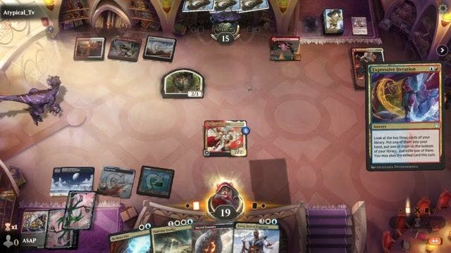 Watch MTG Arena Video Replay - Jeskai Control by A$AP  VS Boros Aggro by Atypical_Tv - Historic Event