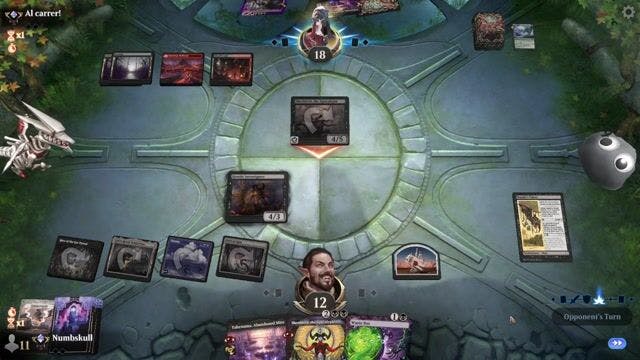 Watch MTG Arena Video Replay - Mono Black Discard by Numbskull VS Rakdos Midrange by Al carrer! - Explorer Traditional Ranked