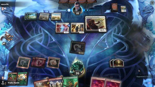 Watch MTG Arena Video Replay - Temur Land Destruction by Wulfy Panda VS Azorius Counters by moyo96 - MWM Historic Pauper