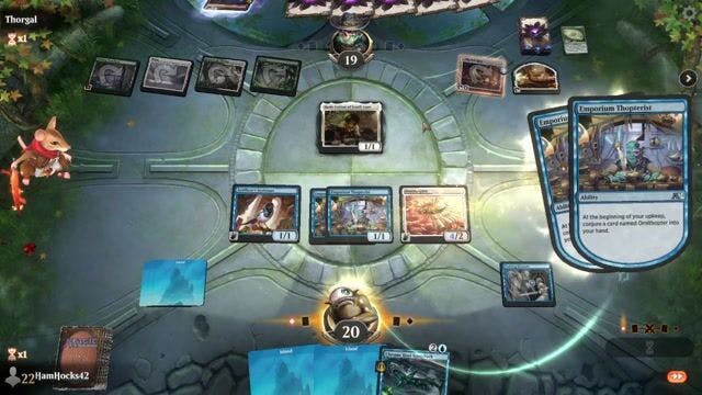 Watch MTG Arena Video Replay - Rogue by HamHocks42 VS 5 Color Niv Mizzet by Thorgal - Historic Play