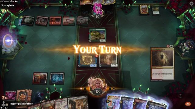 Watch MTG Arena Video Replay - Mardu Ultimatum	 by tayjay-plainswalker VS Gruul Aggro by Sparkylulu - Historic Play