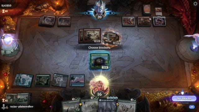 Watch MTG Arena Video Replay - Simic Landfall by tayjay-plainswalker VS Mono Red Dragons by KALHLO - Historic Play