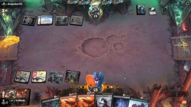 Watch MTG Arena Video Replay - Rakdos Reanimator by SylBlade VS Azorius Artifacts by dragnslayr05 - Standard Traditional Ranked