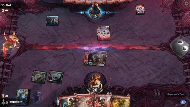 Watch MTG Arena Video Replay -  by BSHammer VS Azorius Mill by Wis Mod - Standard Play