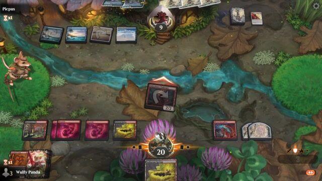 Watch MTG Arena Video Replay -  by Wulfy Panda VS Azorius Control by Picpus - Standard Event