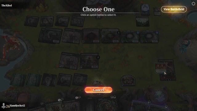 Watch MTG Arena Video Replay - Golgari Roots by HamHocks42 VS Rogue by TheXiled - Standard Challenge Match