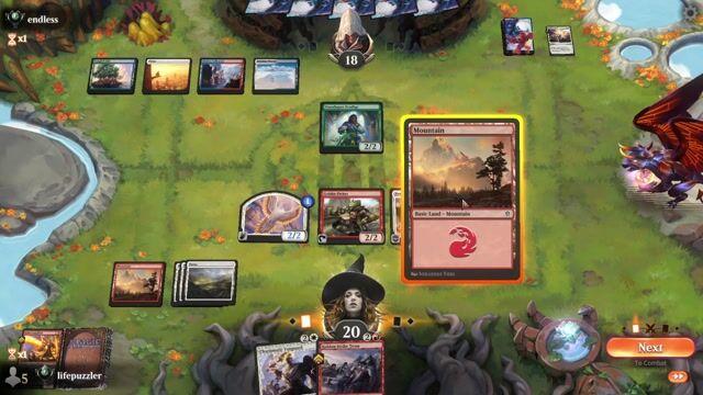 Watch MTG Arena Video Replay - RW by lifepuzzler VS WUBRG by endless - Premier Draft Ranked