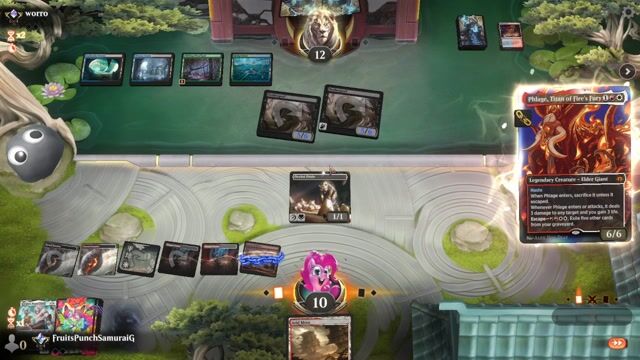 Watch MTG Arena Video Replay - Boros Energy by FruitsPunchSamuraiG VS Sultai Midrange by worro - Timeless Traditional Ranked