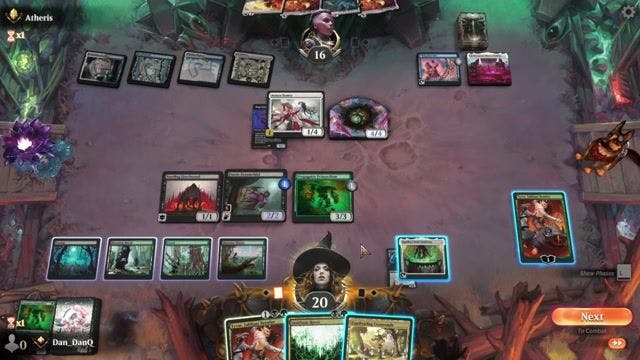 Watch MTG Arena Video Replay - Golgari Roots by Dan_DanQ VS Azorius Control by Atheris - Alchemy Ranked