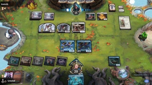 Watch MTG Arena Video Replay -  by Grindalf VS Mono White Poison by ItoitzGL - Standard Event