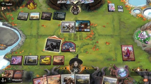 Watch MTG Arena Video Replay - BRW by lifepuzzler VS BUW by Souhei - Premier Draft Ranked