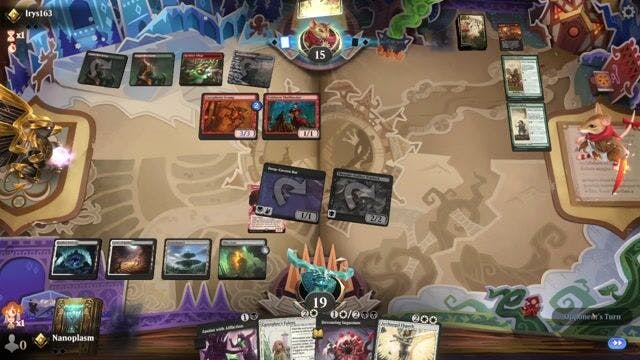 Watch MTG Arena Video Replay - Orzhov Midrange by Nanoplasm VS Gruul Aggro by Irys163 - Standard Traditional Ranked