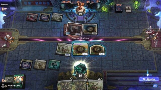 Watch MTG Arena Video Replay - Selesnya Rabbits by Wulfy Panda VS Boros Aggro by Bonten - Alchemy Play