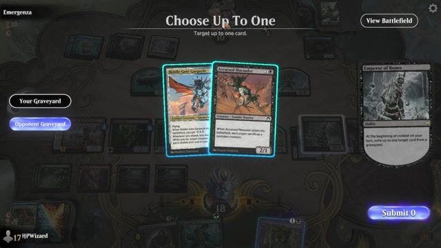 Watch MTG Arena Video Replay - BGR by HPWizard VS BUW by Emergenza - Arena Direct - Sealed
