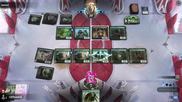 Watch MTG Arena Video Replay -  by GBThundaII VS Golgari Aggro by karteri - Alchemy Play