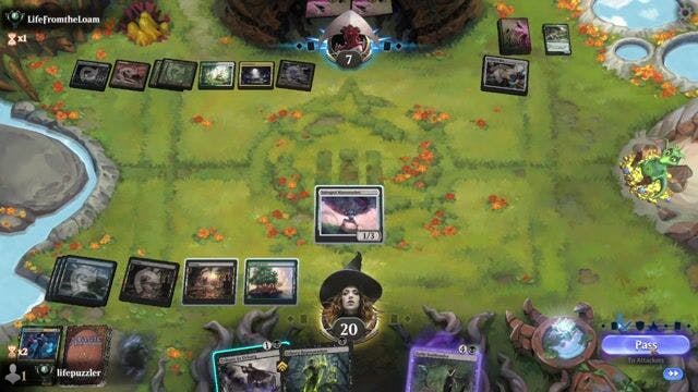 Watch MTG Arena Video Replay - BGU by lifepuzzler VS WUBRG by LifeFromtheLoam - Premier Draft Ranked