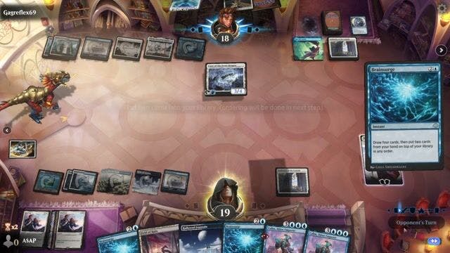 Watch MTG Arena Video Replay - Azorius Control by A$AP  VS Azorius Aggro by Gagreflex69 - Historic Event