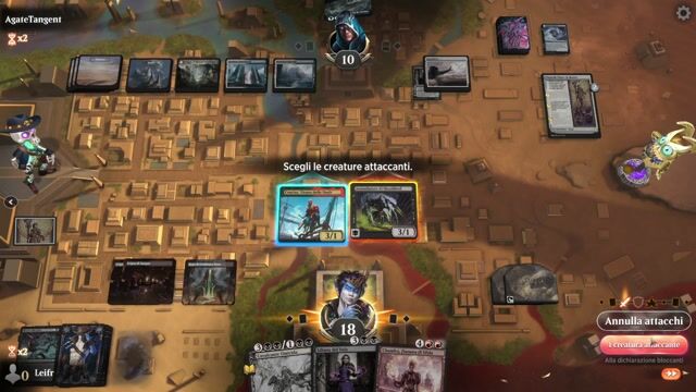 Watch MTG Arena Video Replay - Rakdos Midrange by Leifr VS Azorius Aggro by AgateTangent - Historic Play