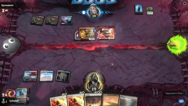 Watch MTG Arena Video Replay - Jeskai Control by Grindalf VS Rogue by Katsumoto - Standard Event