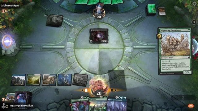 Watch MTG Arena Video Replay -  by tayjay-plainswalker VS Mono Black Dreams by jabberwockgee - Historic Play