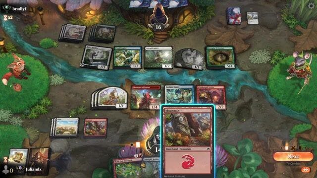 Watch MTG Arena Video Replay - RW by Juliandx VS GUW by bradlyf - Premier Draft Ranked