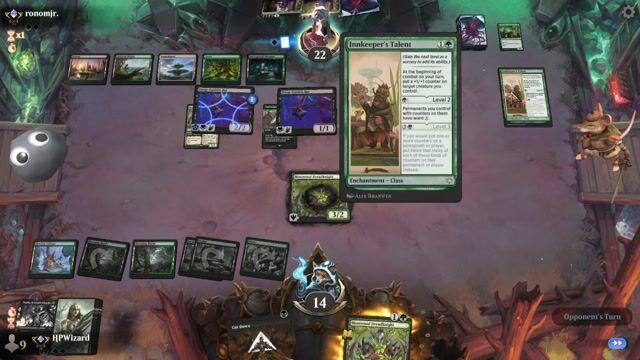 Watch MTG Arena Video Replay - Golgari Midrange by HPWizard VS Golgari Poison by ronomjr. - Standard Traditional Ranked