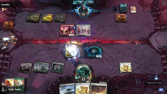 Watch MTG Arena Video Replay - Boros Control by Wulfy Panda VS Rakdos Aggro by F@tmike - Standard Event