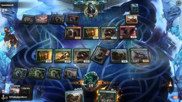 Watch MTG Arena Video Replay -  by MTGBudgetBrew VS Grixis Heist by Gassmasssk  - Historic Play