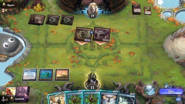 Watch MTG Arena Video Replay - Azorius Birds by Grindalf VS Mono Red  by Rapier - Standard Ranked