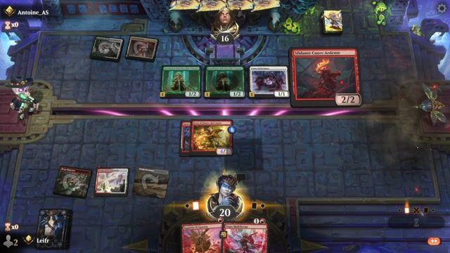 Watch MTG Arena Video Replay - Boros Mice by Leifr VS Rogue by Antoine_AS - Standard Ranked