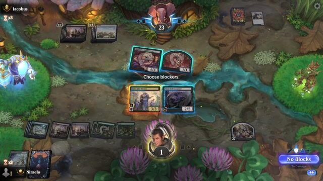 Watch MTG Arena Video Replay - BGU by Niraelo VS BW by Iacobus - Quick Draft Ranked