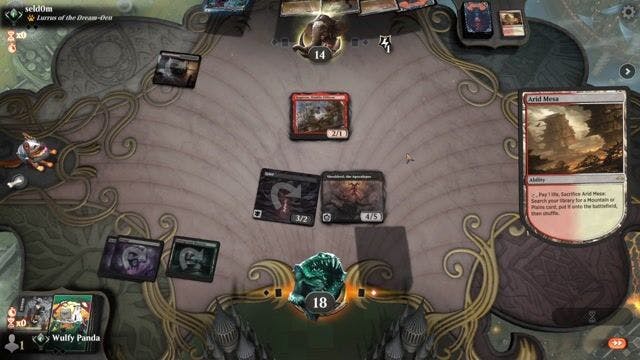 Watch MTG Arena Video Replay - Golgari Reanimator by Wulfy Panda VS 4 Color Midrange by seld0m - Timeless Traditional Ranked