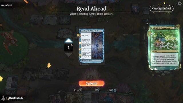 Watch MTG Arena Video Replay - Rogue by HamHocks42 VS Rogue by metafoozi - Standard Challenge Match