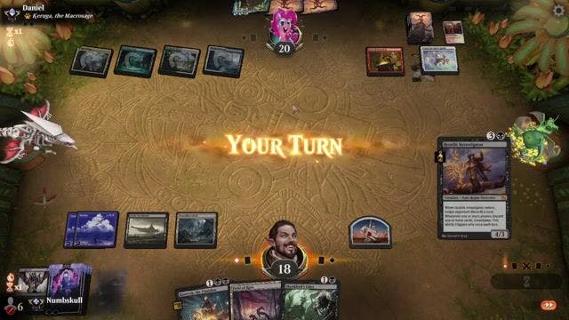 Watch MTG Arena Video Replay - Mono Black Discard by Numbskull VS Enigmatic Fires by Daniel - Explorer Traditional Ranked