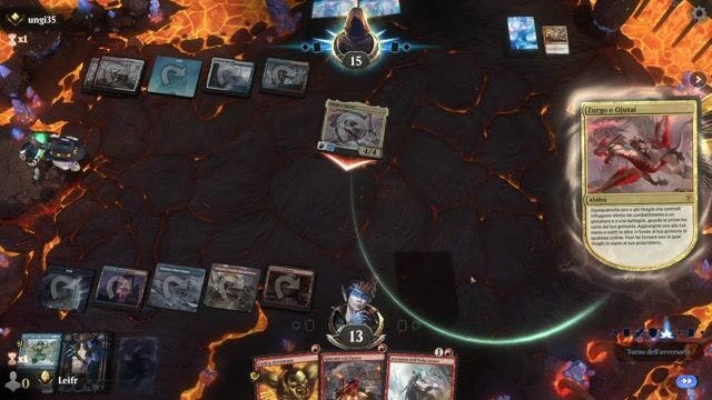 Watch MTG Arena Video Replay - Izzet Wizards by Leifr VS Jeskai Control by ungi35 - Historic Ranked