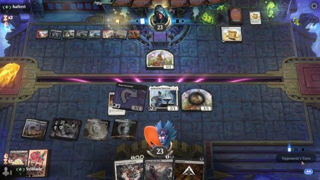 Watch MTG Arena Video Replay - Orzhov Midrange by SylBlade VS Rogue by hafteri - Standard Traditional Ranked