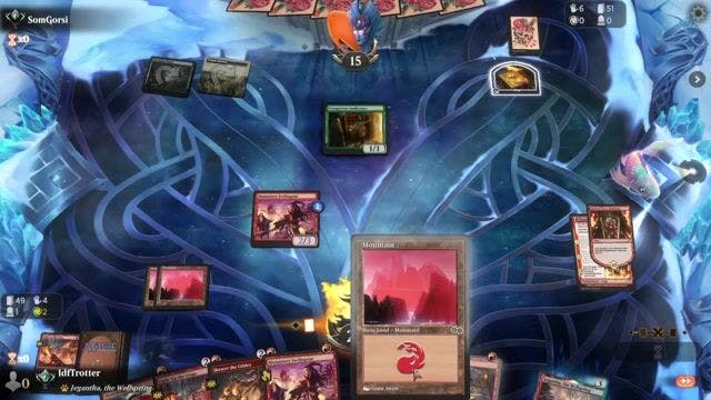 Watch MTG Arena Video Replay - Red Deck Wins by IdfTrotter VS Abzan Amalia by SomGorsi - Explorer Ranked