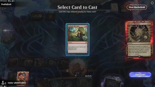 Watch MTG Arena Video Replay - Mardu Ultimatum	 by tayjay-plainswalker VS Mono Black Discard by PeaOnFork - Historic Play