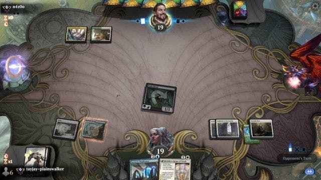 Watch MTG Arena Video Replay - Azorius Artifacts by tayjay-plainswalker VS Bant Control by n4z0o - Historic Traditional Ranked
