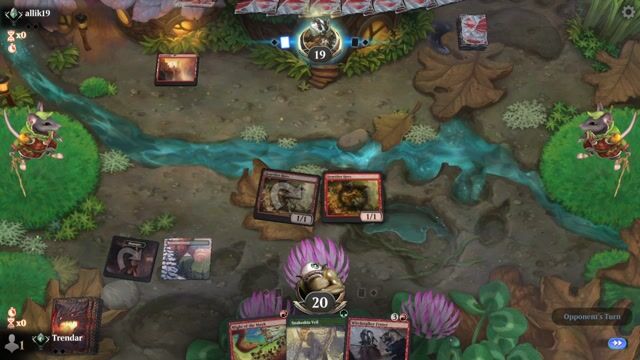 Watch MTG Arena Video Replay - Rogue by Trendar VS Gruul Prowess by allik19 - Standard Traditional Ranked