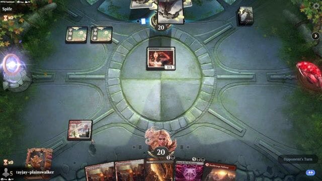 Watch MTG Arena Video Replay - Mardu Ultimatum	 by tayjay-plainswalker VS Mono White Angels by Spife - Historic Play