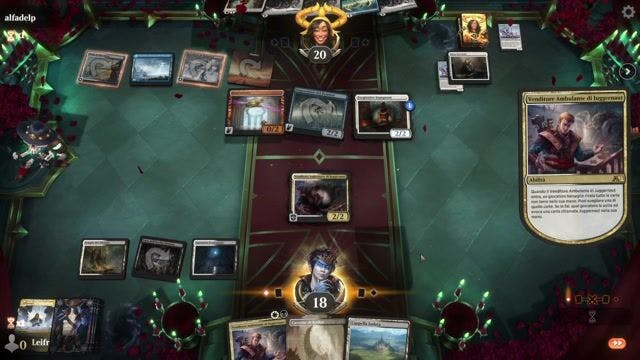 Watch MTG Arena Video Replay - Orzhov Midrange by Leifr VS Azorius Artifacts by alfadelp - Historic Play