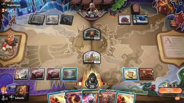 Watch MTG Arena Video Replay - Boros Control by Juliandx VS Azorius Artifacts by Begledingue - Standard Ranked