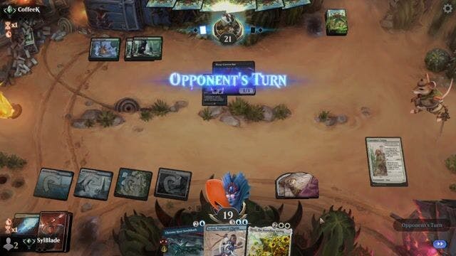 Watch MTG Arena Video Replay -  by SylBlade VS Golgari Poison by CoffeeK - Standard Traditional Ranked