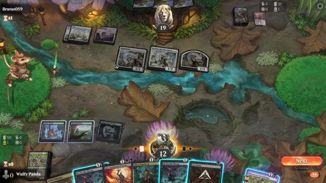 Watch MTG Arena Video Replay -  by Wulfy Panda VS Boros Convoke by Brutus059 - Standard Play