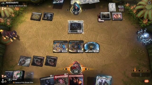 Watch MTG Arena Video Replay - Mardu Sacrifice by A$AP  VS White Weenie by Homemade92 - Historic Ranked