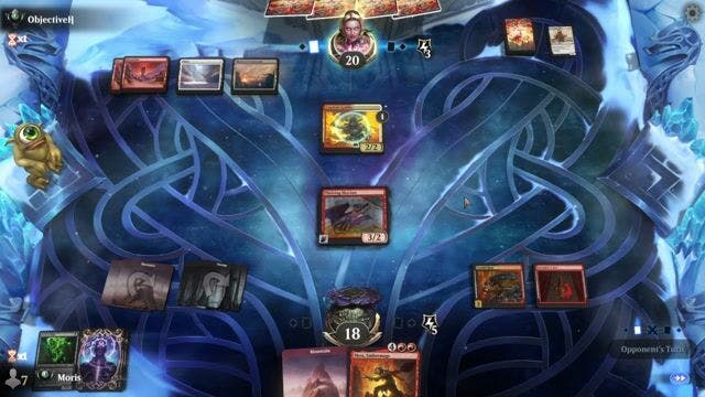 Watch MTG Arena Video Replay - BR by Moris VS RW by ObjectiveH - Premier Draft Ranked