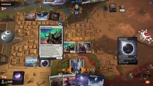 Watch MTG Arena Video Replay - Esper Aggro by Maffi VS 5 Color Midrange by VinZinLinZ - Historic Play